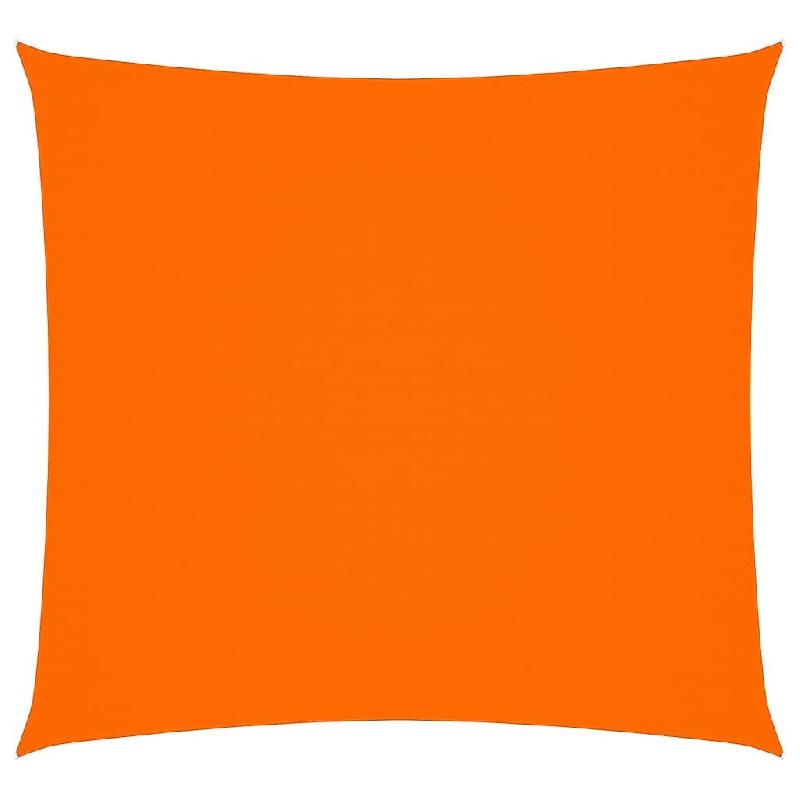 VidaXL Voile de parasol tissu oxford carré 7x7 m orange Modèle Atlas Prime Pro - orange 135693_0