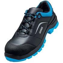 2 XENOVA CHAUSSURES BASSES S3 SRC, T. 45, NOIR/BLEU