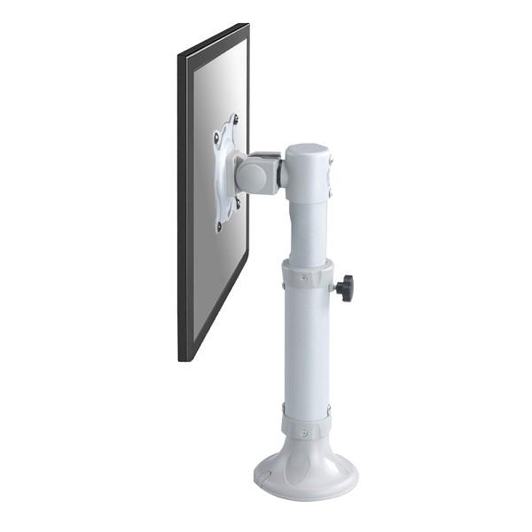 FPMA-D025SILVER - Support de bureau pour écran LCD/LED/TFT - Argent - Jusqu'à 26'' (65 cm) - VESA 75x75mm, 100x100mm_0