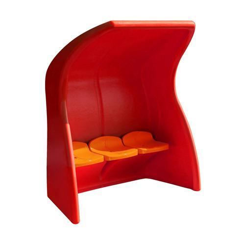 ABRI DE TOUCHE MONOBLOC ROUGE - ASSISE INDIVIDUELLE