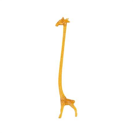 AGITATEUR POUR BOISSON GIRAFE 14.5 CM ORANGE PS (VENDU PAR 250)