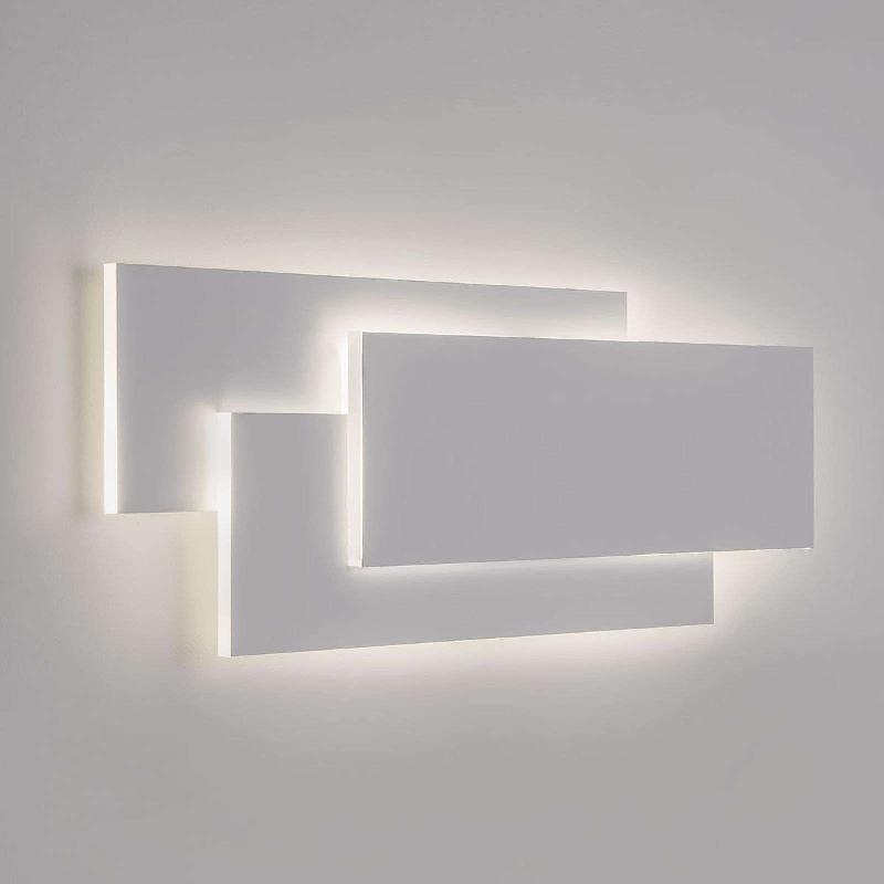 ASTRO APPLIQUE LED EDGE ULTRAMODERNE, BLANC