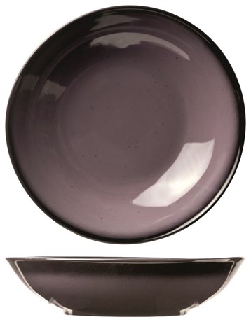 ASSIETTE CREUSE VIGO PRUNE 22 CM