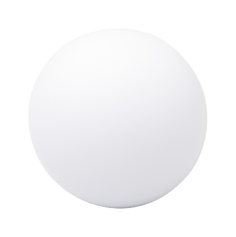 Balle anti-stress - en mousse PU - blanche - 26g_0