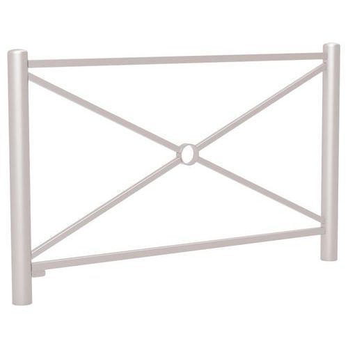 BARRIÈRE CARREFOUR 1.57 M - ZINC GRIS 7044 - PROCITY