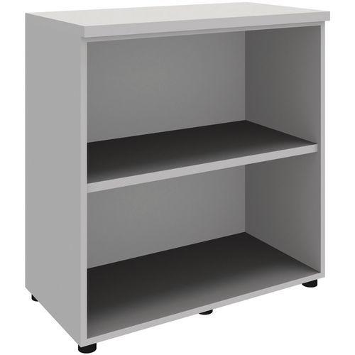 BIBLIOTHÈQUE BASSE ALUMINIUM - OPEN - HAUTEUR 89CM - QUADRIFOGLIO