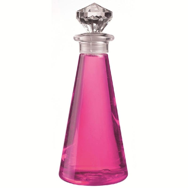 Bouchon type diamant pour bouteille réf 39059 PS transparent Ø4x5,5cm - par 10_0