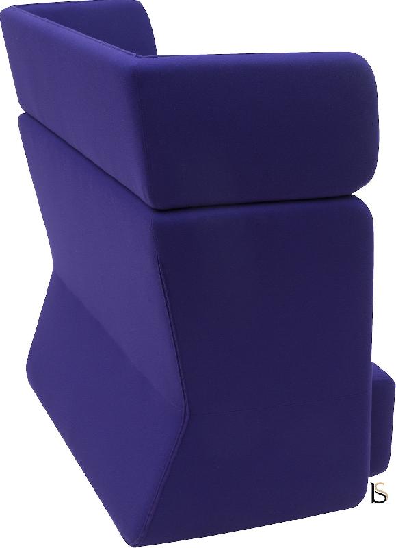 Canapé Softline Basket- 2 places - Feld Mauve 581, Haut_0