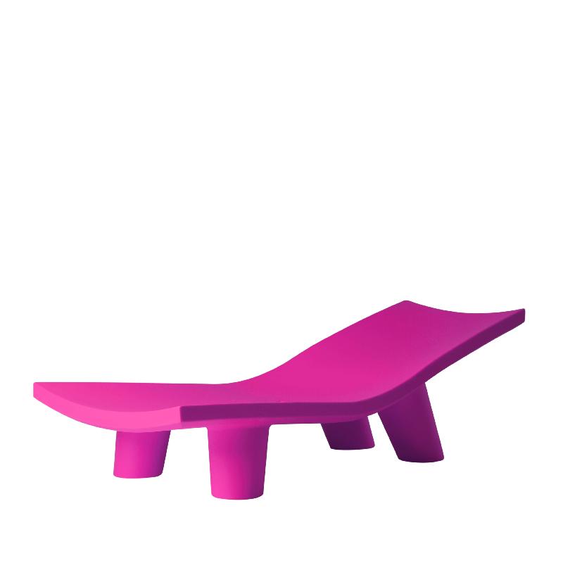 Chaise longue design LOW LITA - fuschia_0