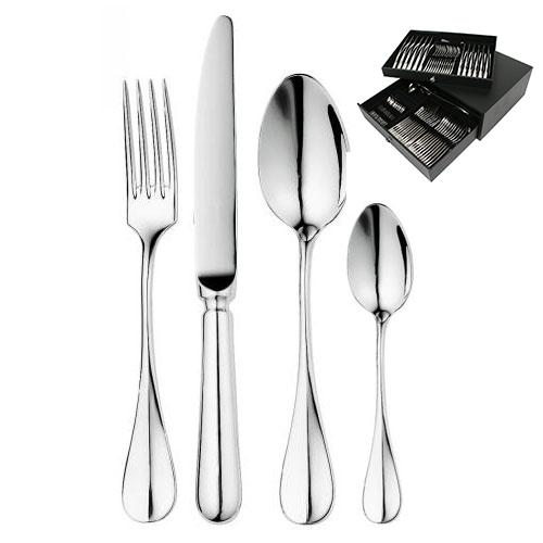 COFFRET MÉNAGÈRE 75 PIÈCES INOX 18/10 - GUY DEGRENNE - BLOIS BEAU MANOIR