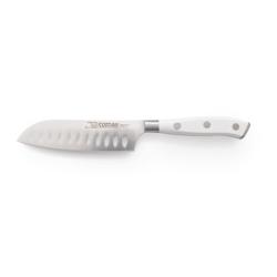 COMAS couteau santoku 125mm modèle  marble - blanc inox 8112_0