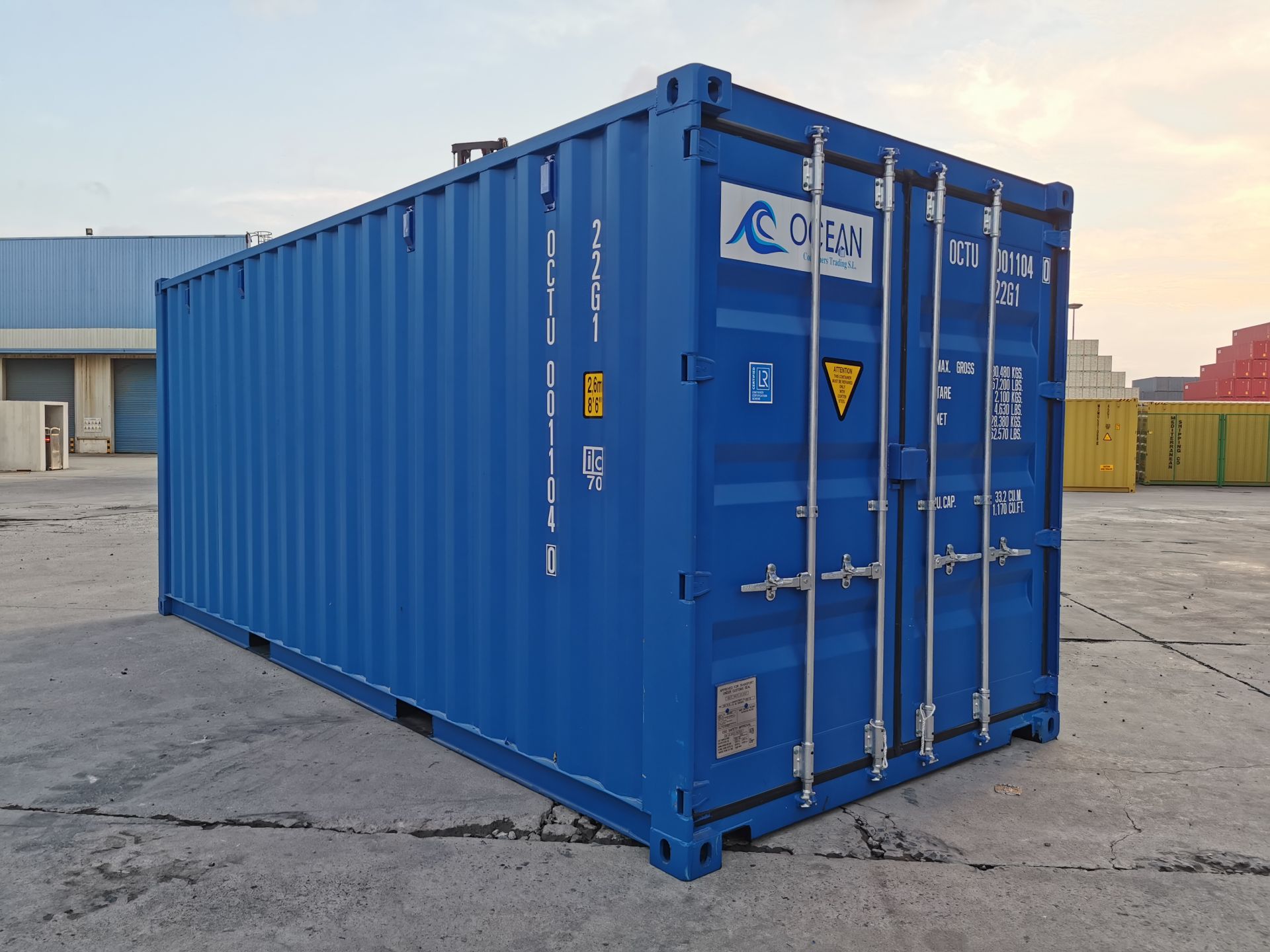 Container maritime 20 pieds Dry - Occasion_0
