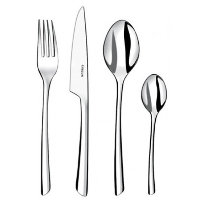 COUTEAU À DESSERT EN INOX 18/10 3MM FINITION MIROIR - LOT DE 6 - COUZON - J'AI GOUTÉ