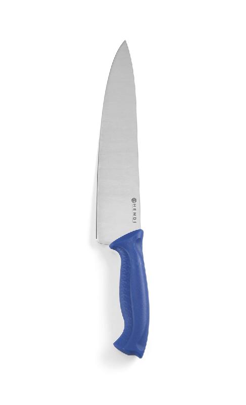 Couteau professionnel chef 240 mm bleu - 842744_0