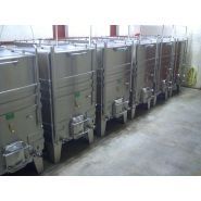 Cuves de transport Vermont - inox pour vinification et stockage - forme galbée avec thermorégulation_0