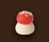 DÉCORATION COMESTIBLE POUR BÀ»CHES CHAMPIGNON SUCRE ROUGE