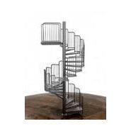 Escalier hélicoïdal stairbat - acbi - hauteur des marches 185 mm - largeur de passage 800 ou 900 mm - diamètre 1880 et 2080 mm_1