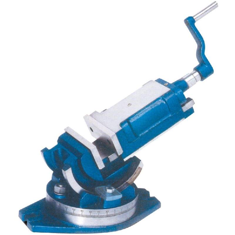 Etau machine orientable en fonte haute qualité - 50 mm - Inclinaison 0-90° et rotation 0-360° - Réf : E7040_0