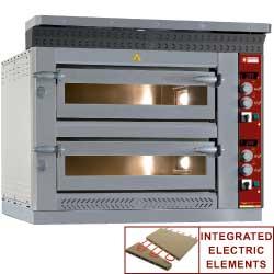Four électrique à pizzas Logic Line PLUS - 2x 4 pizzas Ø 350 mm - LD8/35-N - 13,2 kW_0