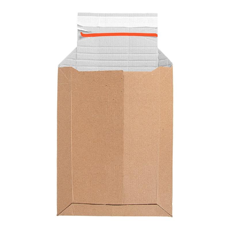 García de Pou Garcia de Pou 100 Unités - Enveloppes Auto-Adhésives Extensibles E-Commerce 'Thepack' 390 G/M2 32X38,2 Cm Naturel Carton Ondulé Micr_0