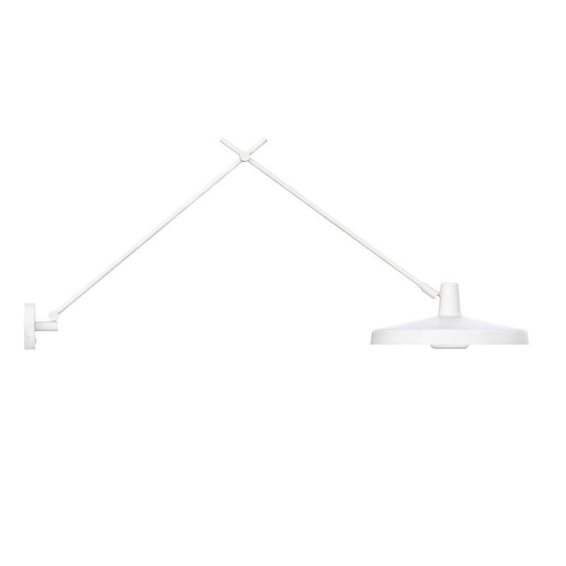 GRUPA ARIGATO APPLIQUE MURALE À 1 LAMPE 140CM Ø45CM BLANC