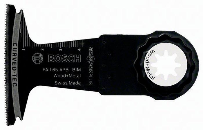 Lame de scie plongeante PAII 65 APB largeur 65 mm prof. D'immersion 50 mm Starlock Plus paquet de 10 BOSCH_0