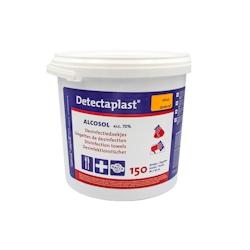Lingettes désinfection Alcosol 150 lingettes/seau - Detectaplast - 5150ALC_0