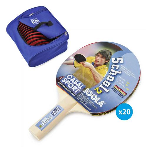 LOT DE 20 RAQUETTES CASAL SPORT SCHOOL