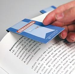 Magnet marque-pages en PVC - 100% magnétique ou avec deux bandes d'aimant_0
