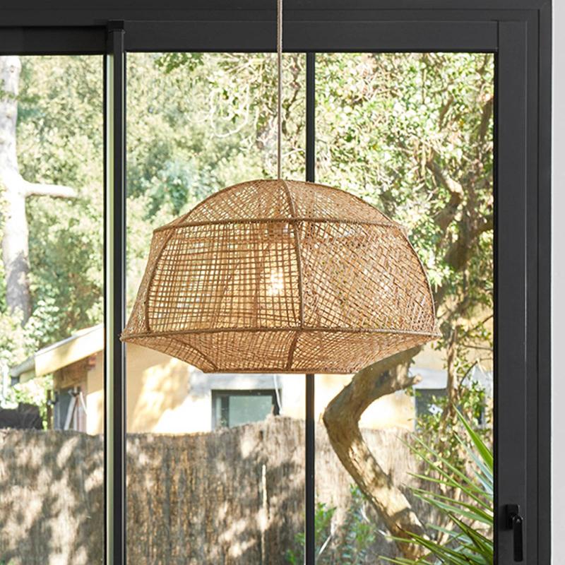 MARKET SET ODYSSÉE SUSPENSION, FIBRE DE PALMIER, Ø 58CM