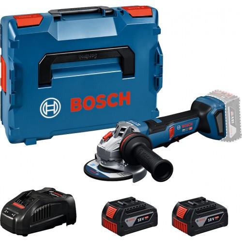 MEULEUSE D'ANGLE GWS18V-11 PS + 2 BATTERIES 18V 5AH - 06019N4302 BOSCH