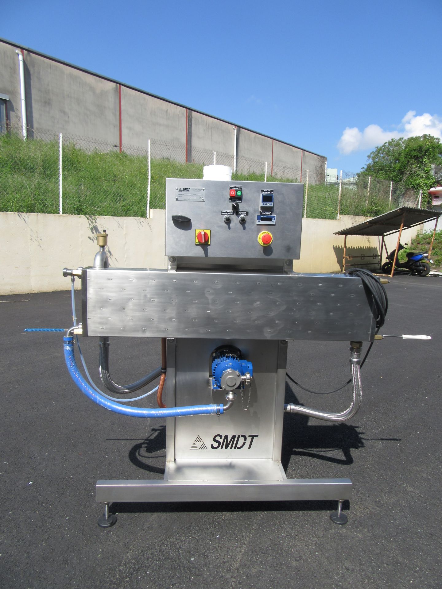 Pasteurisateur gaz modulant PGM - Débit modulable de 300 à 1200 L/h - Thermorégulation pour température constante_0