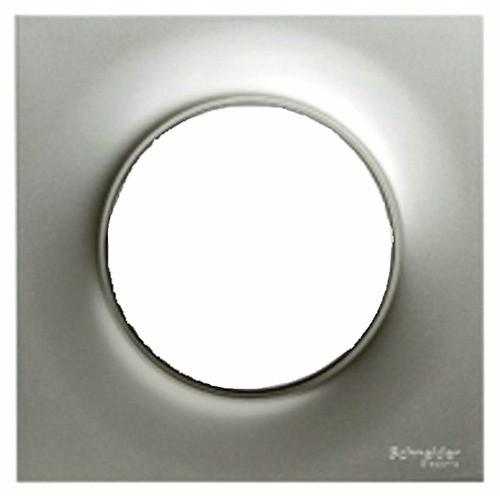PLAQUE ALUMINIUM - 1 POSTE - ODACE STYL SCHNEIDER