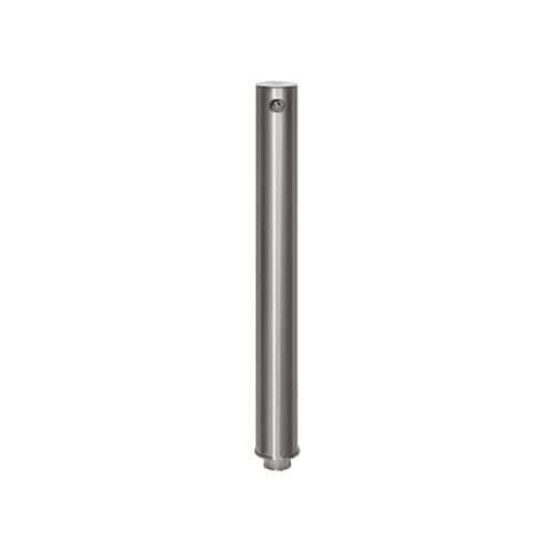 POTEAU INOX D101 MM TÊTE PLATE AMOVIBLE EASY TWIST - CROSO