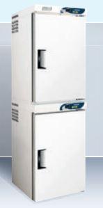Réfrigérateur de laboratoire LCRR 260 - acier inox, 260L, 2 compartiments indépendants_0
