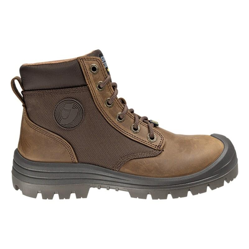 Safety Jogger - Bottines de sécurité antidérapantes hydrofuges en cuir avec embout en acier extra-larges DAKAR EW marron S3 #964B00 Taille 47 - 47_0