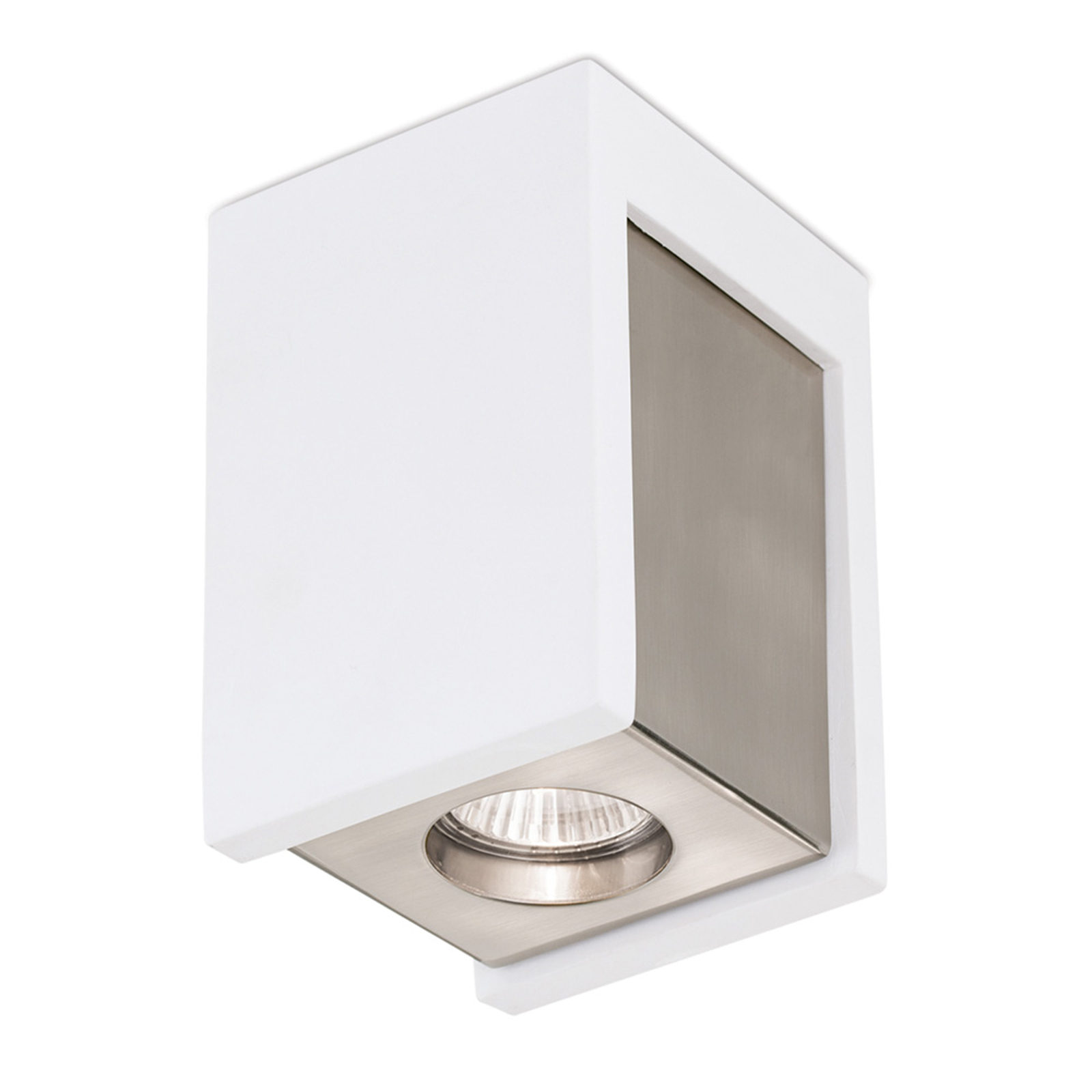 ORION PLAFONNIER AVEC SPOTS COOL DE FORME CUBIQUE À UNE LAMPE