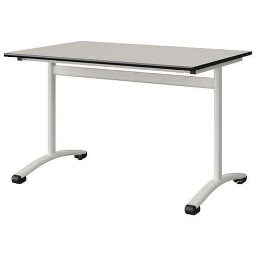TABLE MALIBU 120X80 T6 DL ST ANTIB BLC SE W911/NOIR BLC 9016