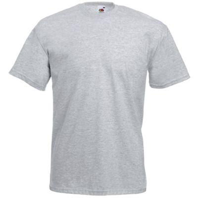 TEE-SHIRT DE TRAVAIL VALUE-WEIGHT HEATHER GREY SC221A FRUIT OF THE LOOM_0