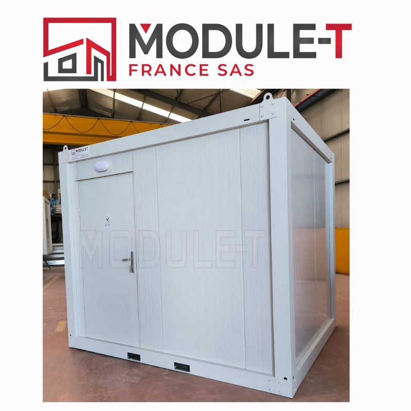 Toilettes de chantier mobiles sur mesure NEUF - plusieurs dimensions disponibles - personnalisables avec options_0