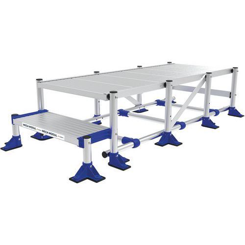 MECA MODUL PLATE-FORME 2 MARCHES LG 15M - TUBESCA-COMABI