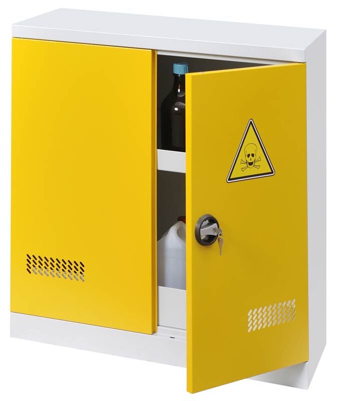 Armoire de sûreté pour produits dangereux - modèle comptoir à 2 portes - ASN-TML_0