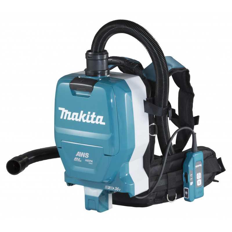 Aspirateur 36 V : 2 x 18 V Li-Ion 110 mbar (Produit seul) Makita | DVC265ZXU_0