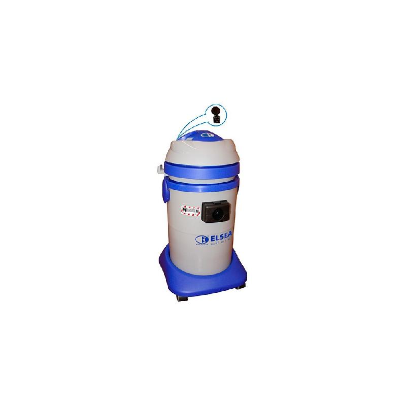 Aspirateur eau et poussière 37 L Cat. H - Pour outils électriques autonettoyant - 230V - 1200W - ELECT 125 M - EMDP125 - Elsea_0