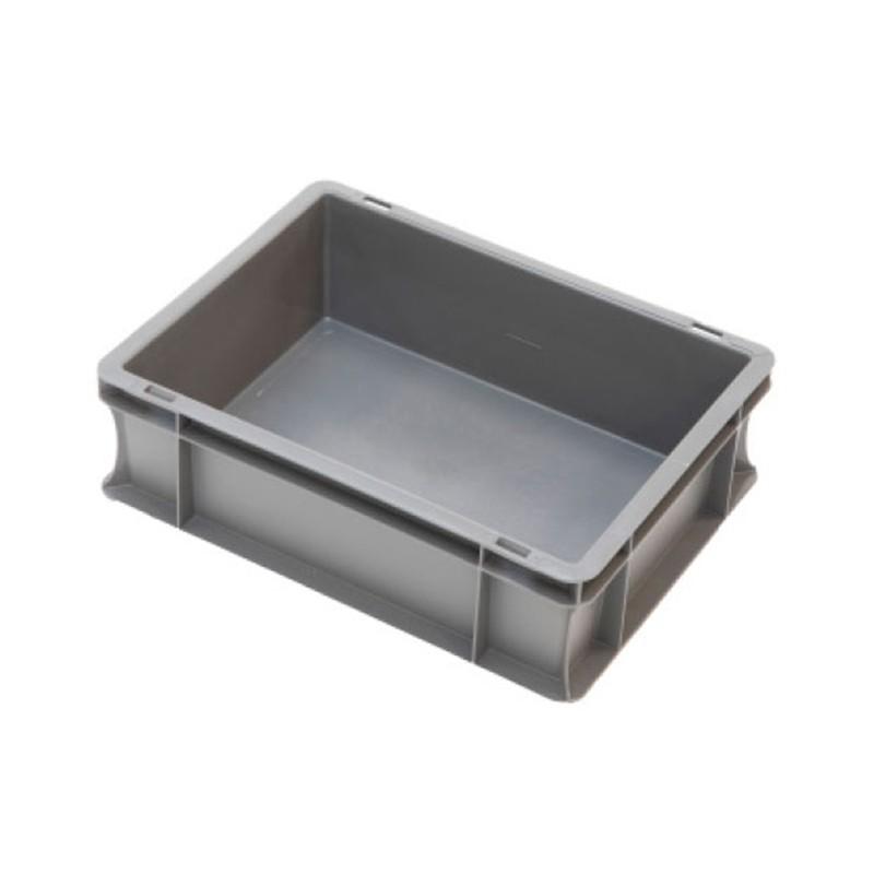 Bacs en plastique recyclés 400 x 300 mm - Hauteur 120 mm - Capacité 10L - Marque Rolléco_0