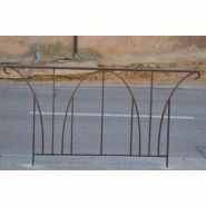 Barrière de ville Arcade - Ligne contemporaine et historique - Longueur 1000 ou 2000 mm - Hauteur 1000 mm_0