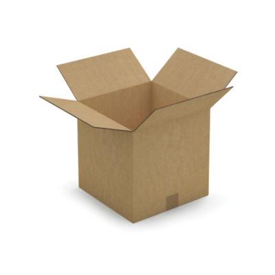 Caisse carton brune double cannelure RAJA 30x30x30 cm, lot de 15_0