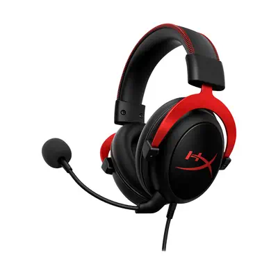 Casque HyperX Cloud II - Jeux (noir rouge)_0