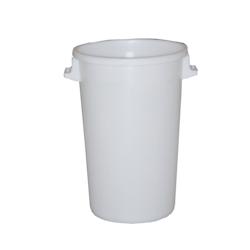 CombiSteel Poubelle Plastique   75 à 200 L - blanc plastique 7483.0030_0