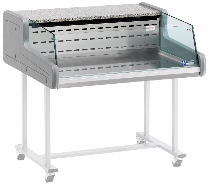 Comptoir vitrine réfrigère vitre self-service super plus gaz r290 1000x930xh345 - SUP10-ZS/R2_0